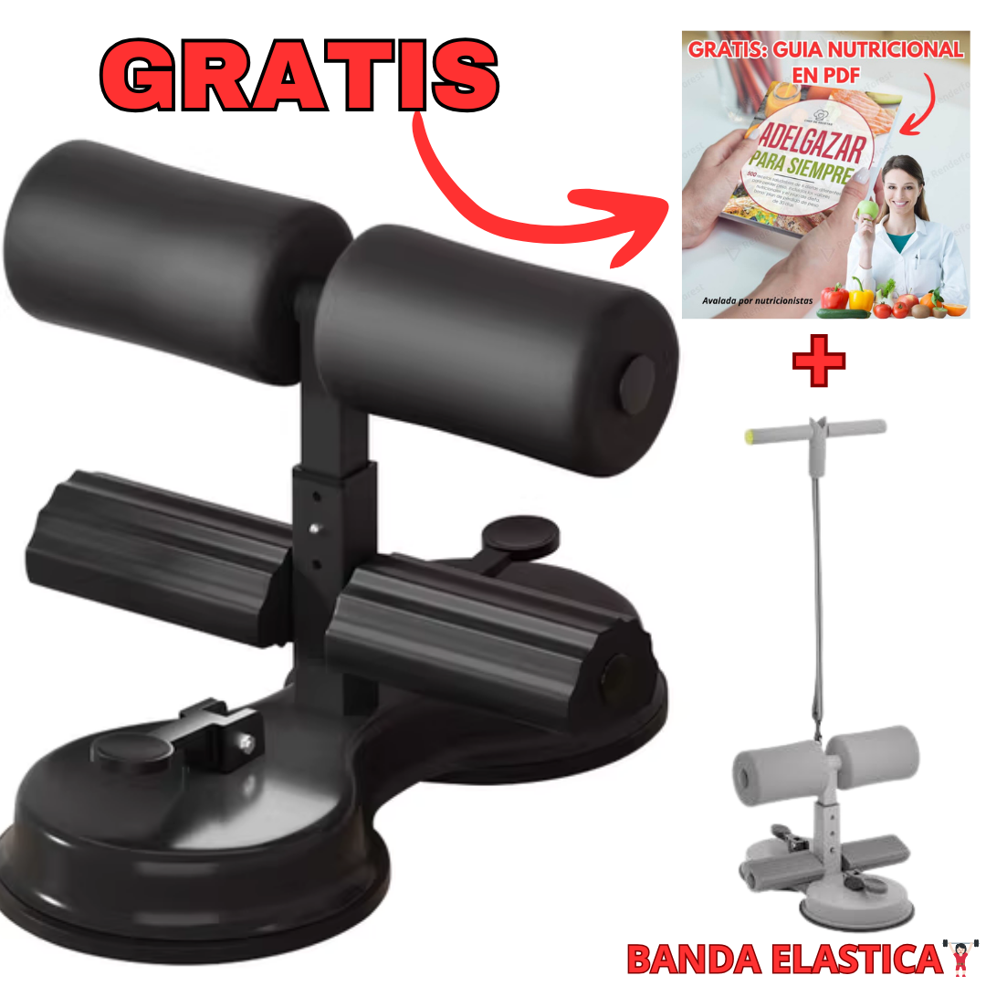 GYM HOME® - Gimnasio Portátil | GRATIS: Banda elástica + guía nutricional personalizada PDF 🏋️‍♀️